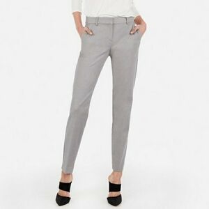 Express Editor Womens Dress Pants in Grey